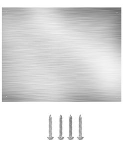 QWORK 24" x 30" Protector de Salpicaduras para Estufa,