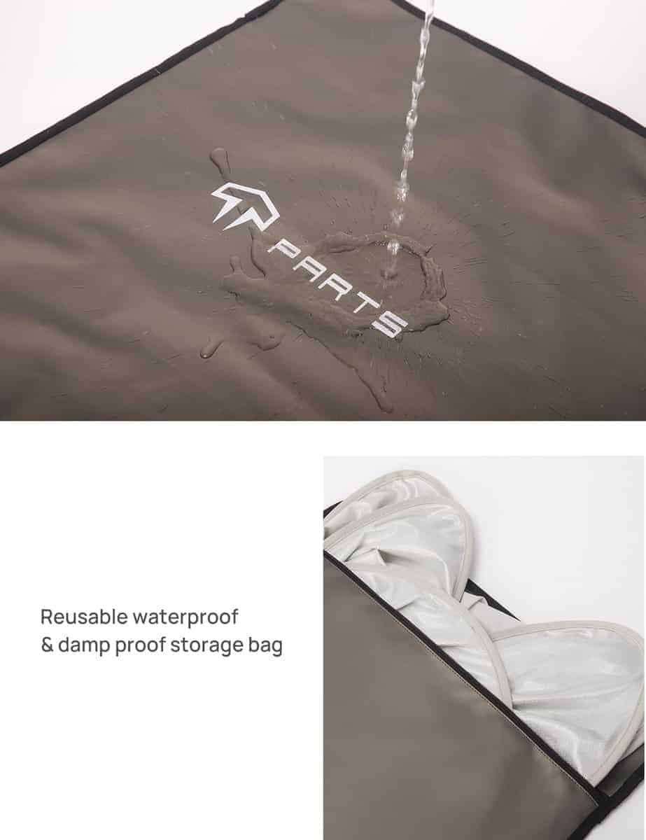 Cubierta reflectante de aislamiento térmico y bloqueo UV - Imagen 5