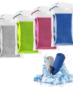 Toalla refrescante de microfibra, suave y transpirable para