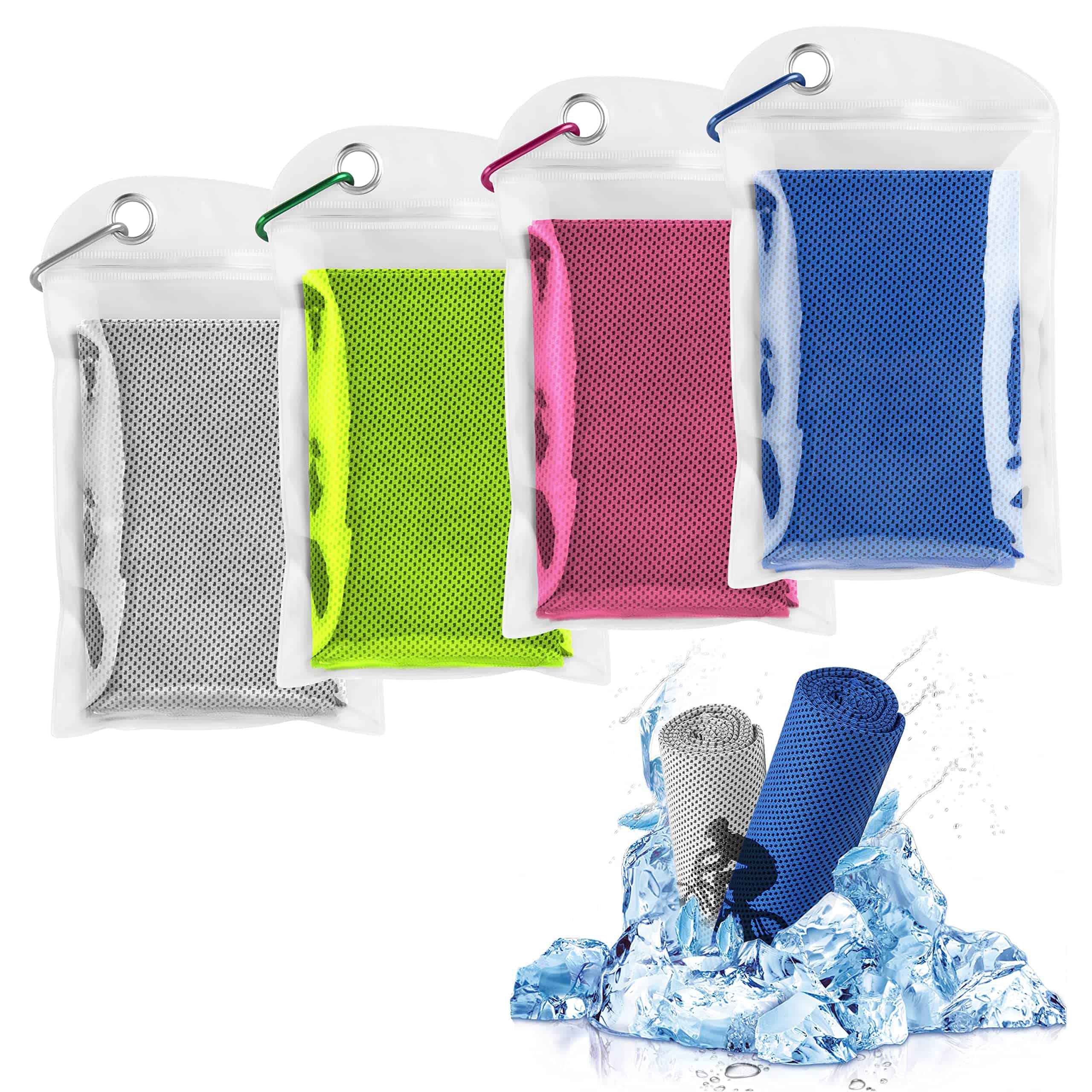 Toalla refrescante de microfibra, suave y transpirable para