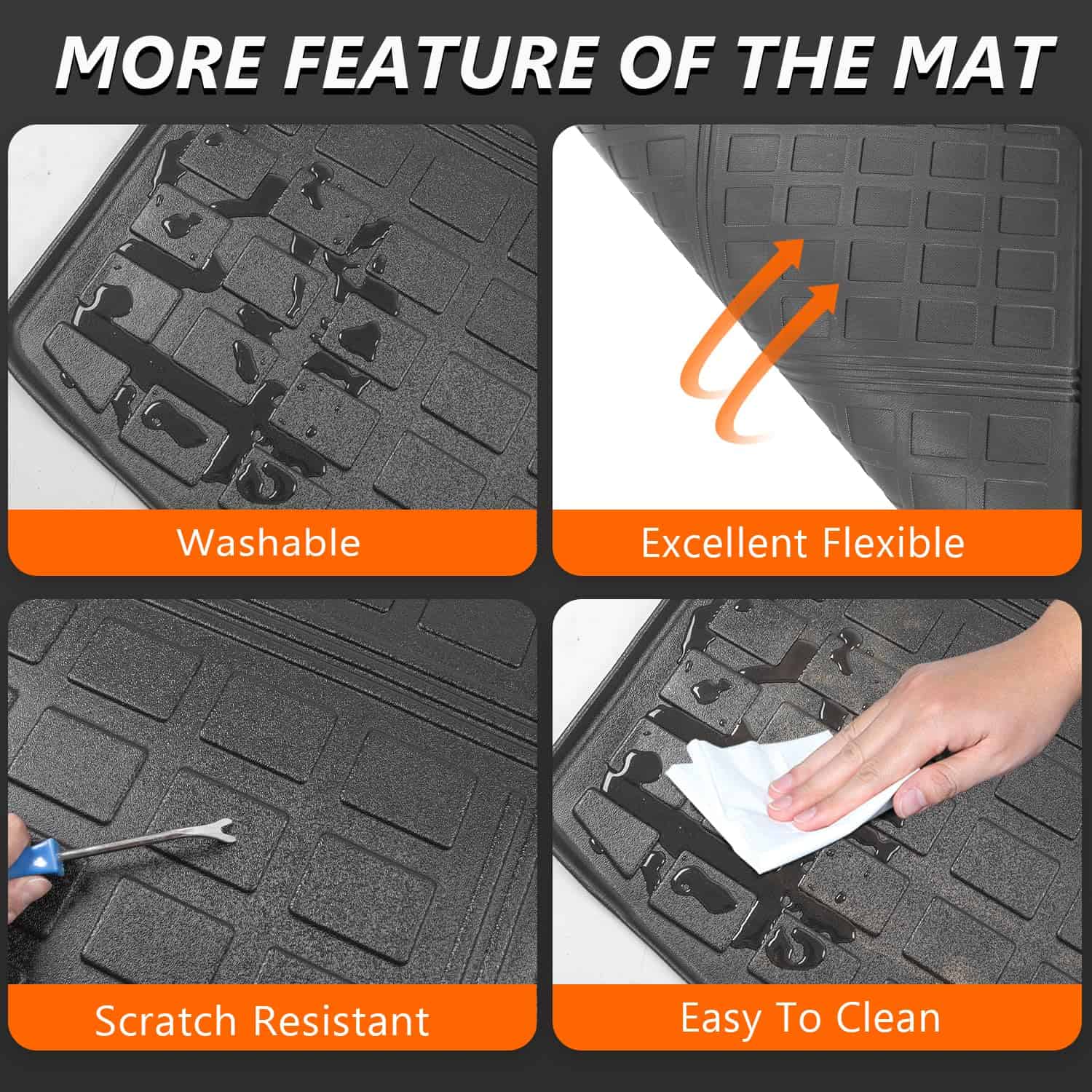 Tapete de Tronco Compatible con Ford Escape 2020-2025 - Imagen 6