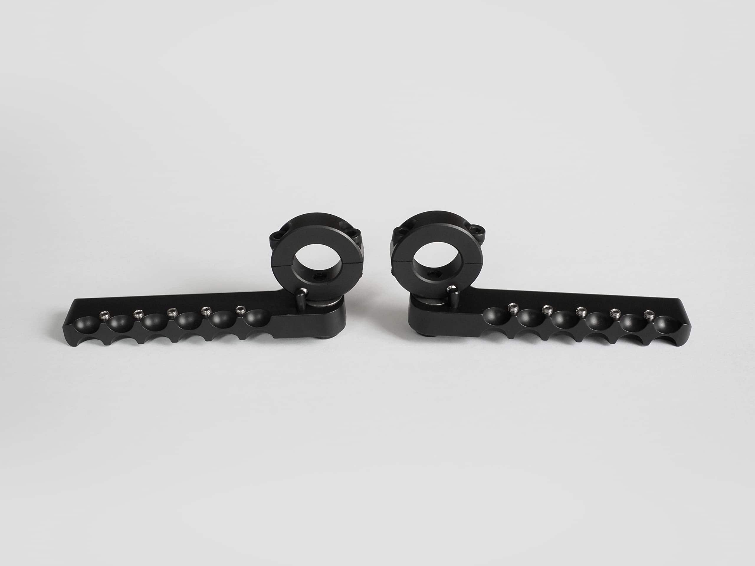 Adventure Bike Pegs GS1 Juego de posapies para carretera 1" - Imagen 7