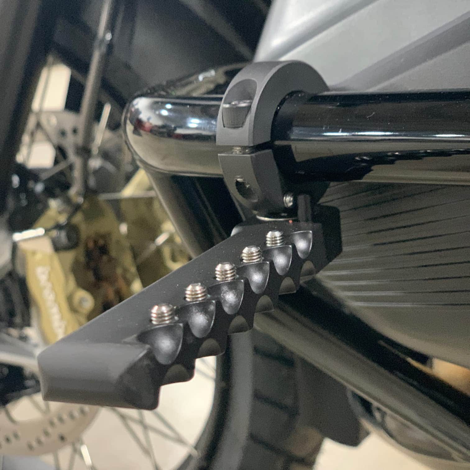 Adventure Bike Pegs GS1 Juego de posapies para carretera 1" - Imagen 5