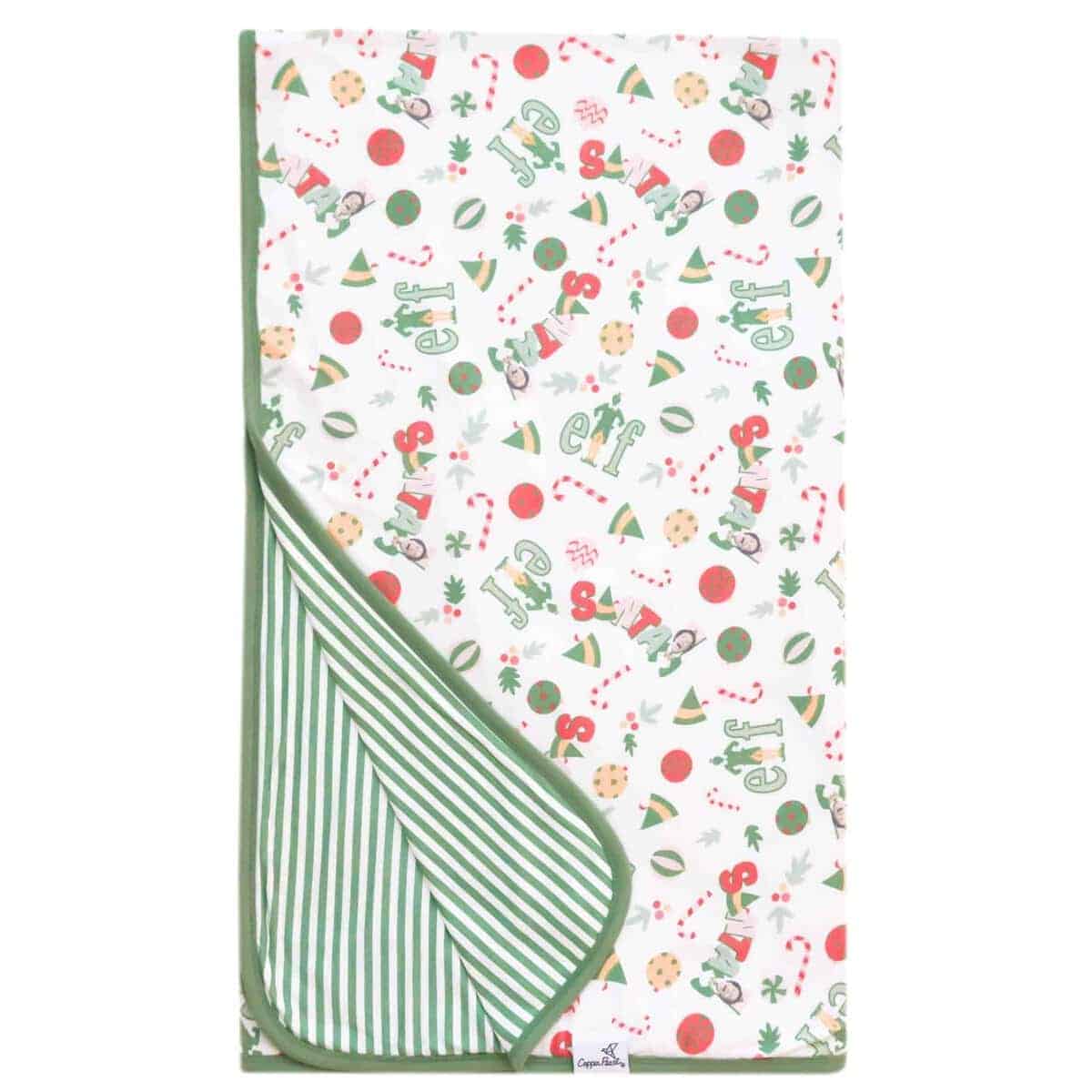 Manta para bebé Copper Pearl Jumbo de 3 capas: Suave