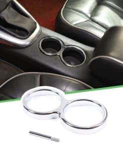 Cubierta de Cromo para Consola Central Soporte de Vaso de