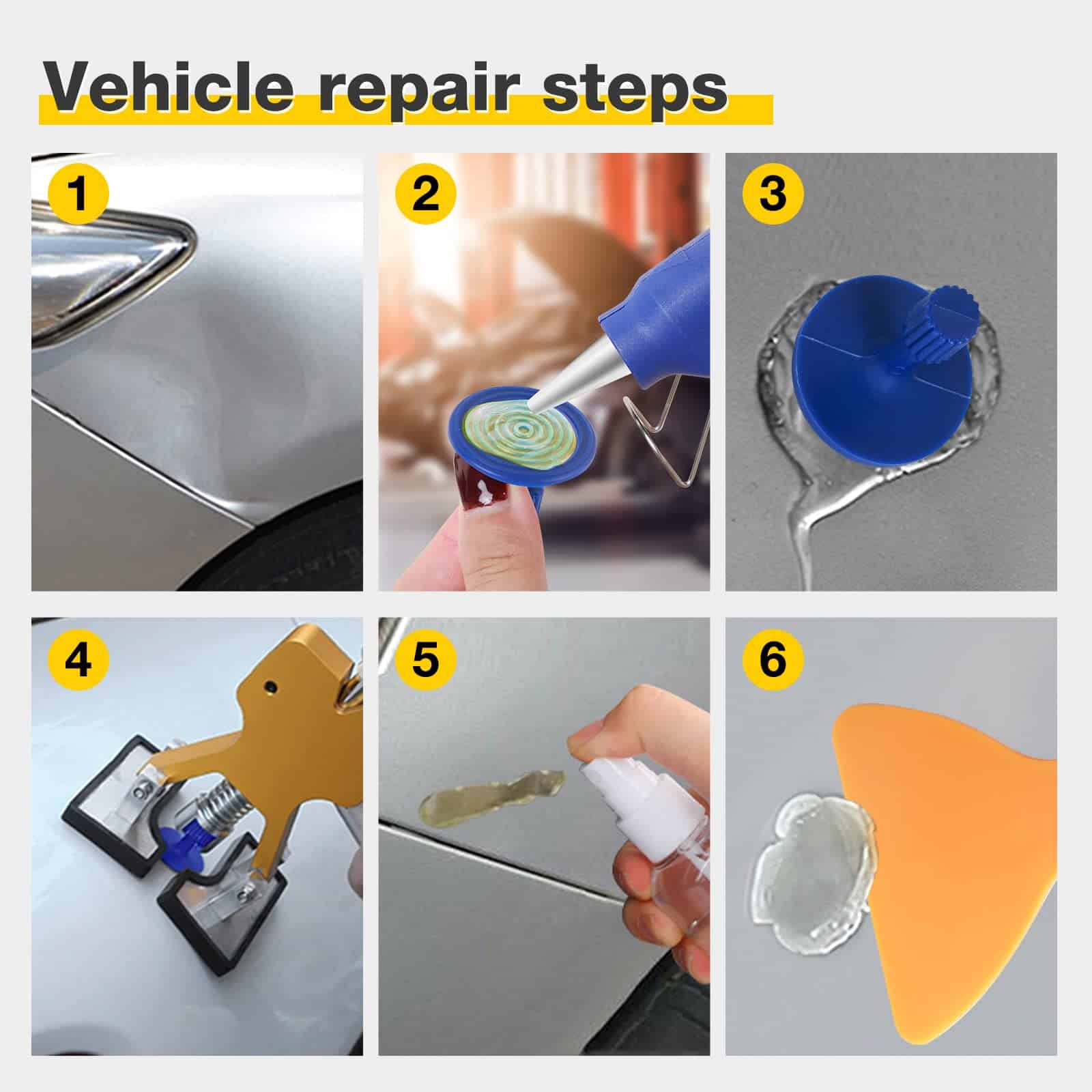 Kit de Reparación de Abolladuras Larlarsa - Herramienta - Imagen 7