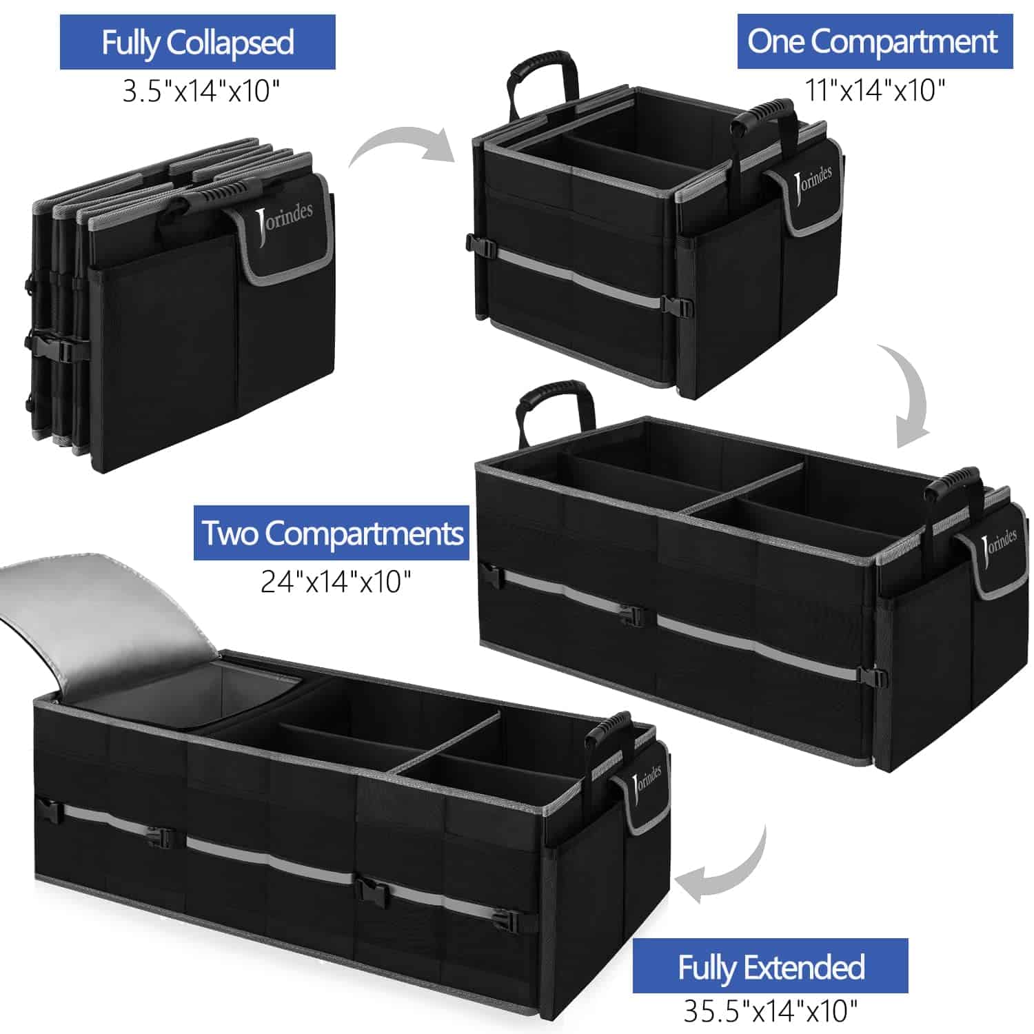 Organizador para maletero con bolsa refrigeradora - Imagen 6