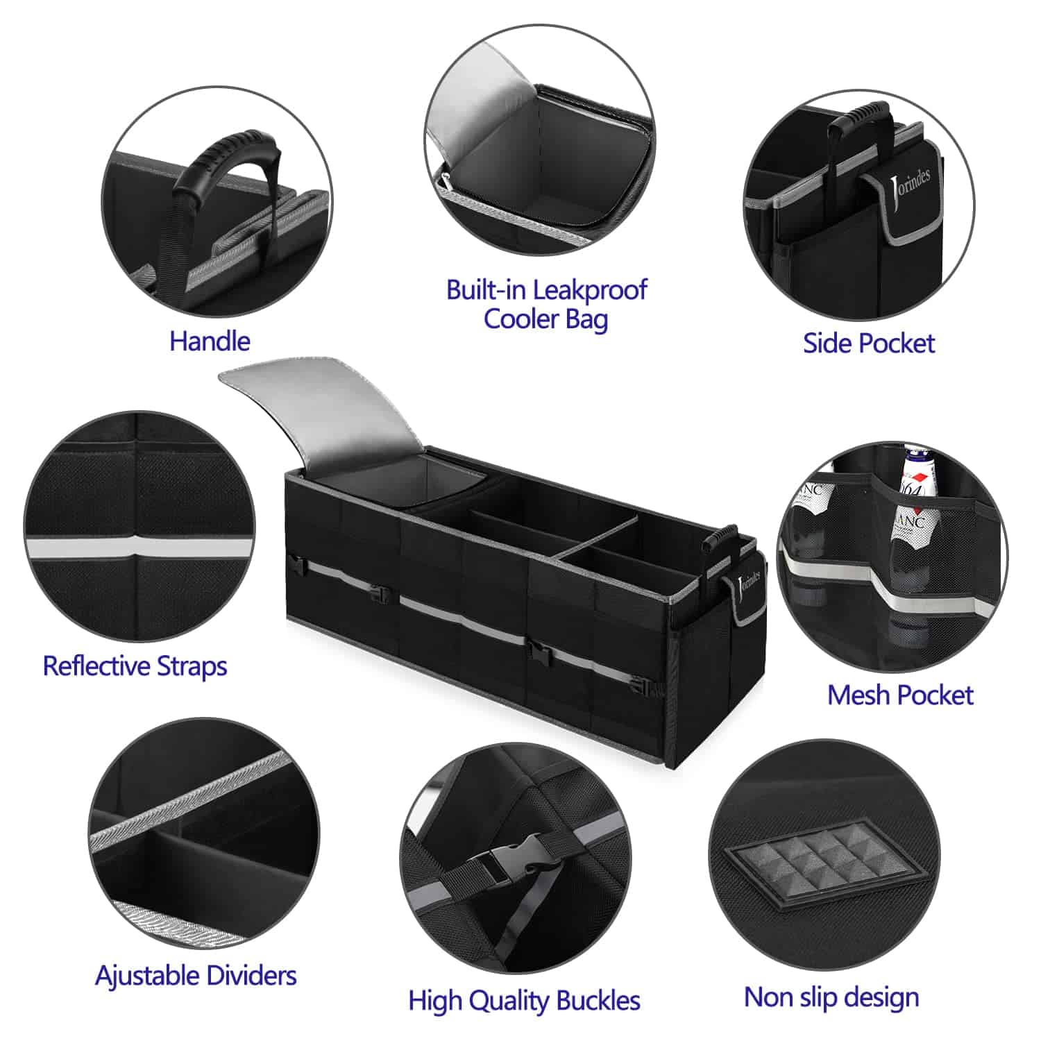 Organizador para maletero con bolsa refrigeradora - Imagen 5