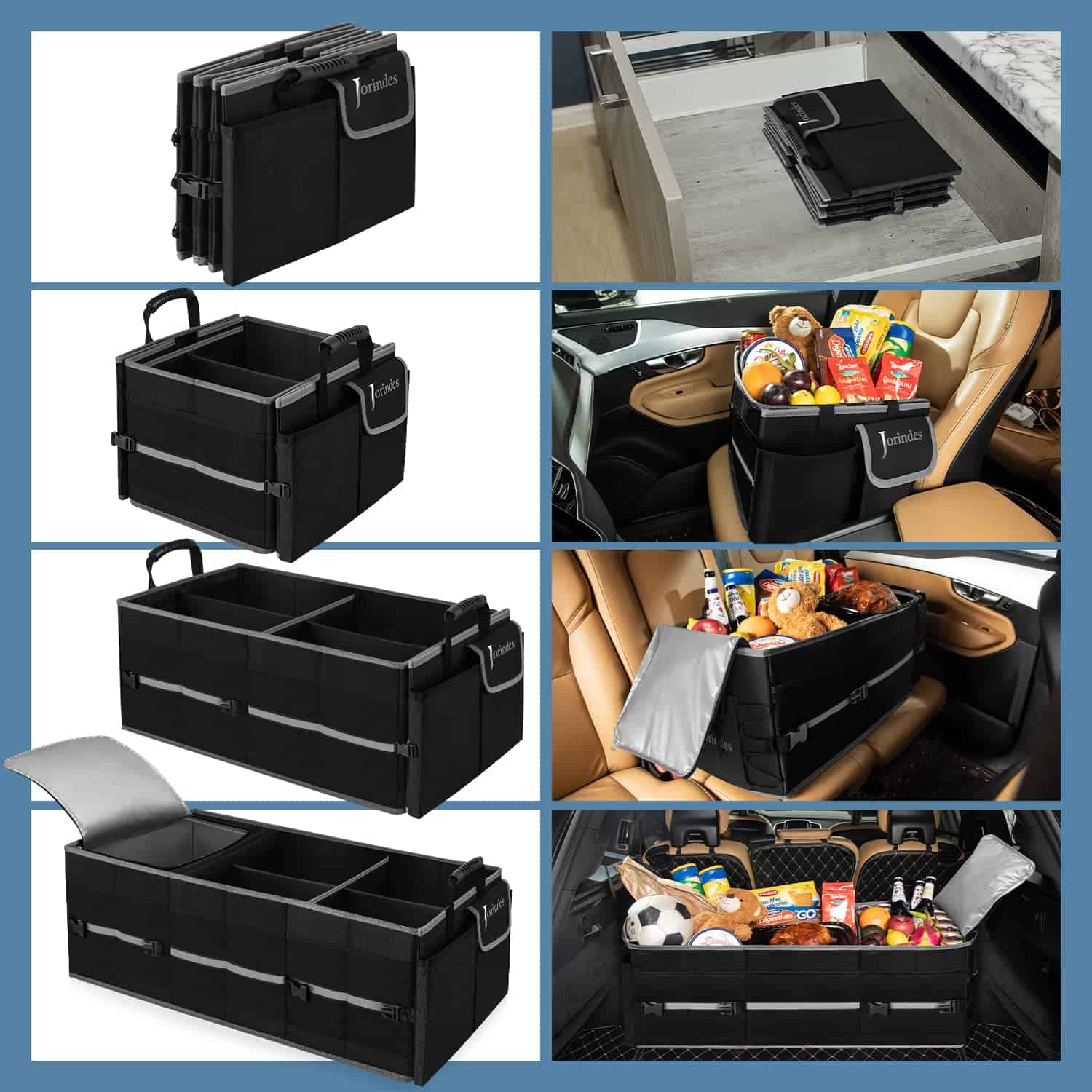 Organizador para maletero con bolsa refrigeradora - Imagen 7