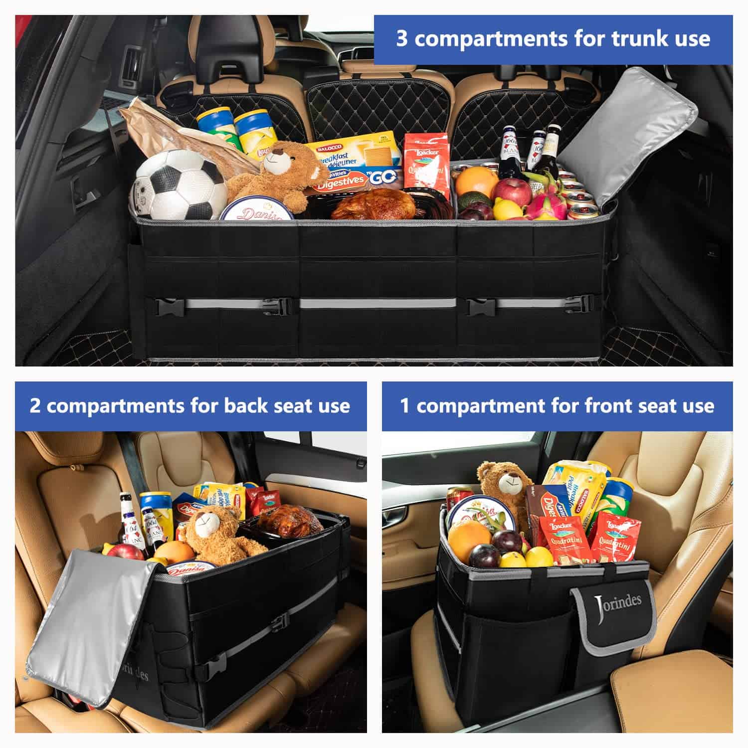 Organizador para maletero con bolsa refrigeradora - Imagen 9
