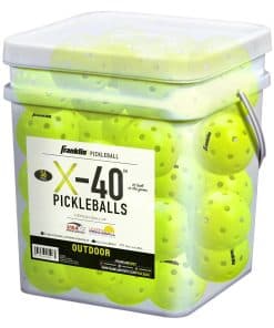Franklin Sports X-40 Pelotas de Pickleball Amarillas -