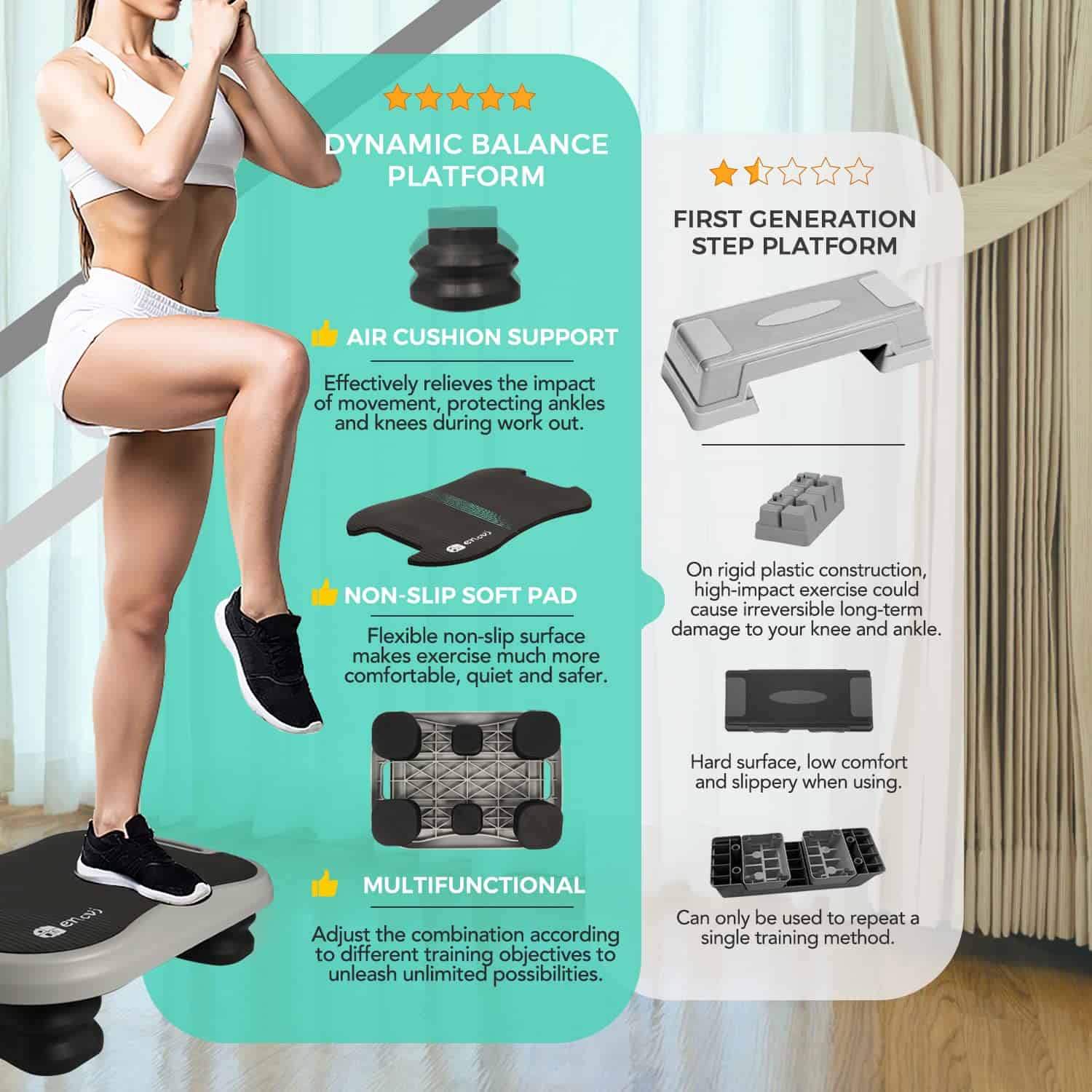 ENOVI Plataforma de Ejercicios Dinámica Infinita, - Imagen 3