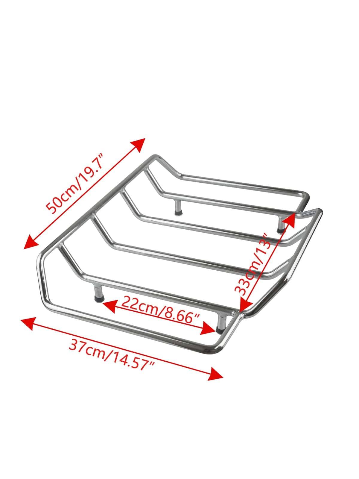 SWESGI Tour Pack Luggage Rack Trunk Top Luggage Rack - Imagen 7