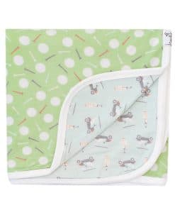 Manta de bebé de tres capas Copper Pearl: -Bogey