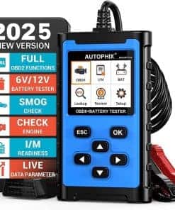 Escáner OBD2 AUTOPHIX 2 en 1 con Probador de Batería,
