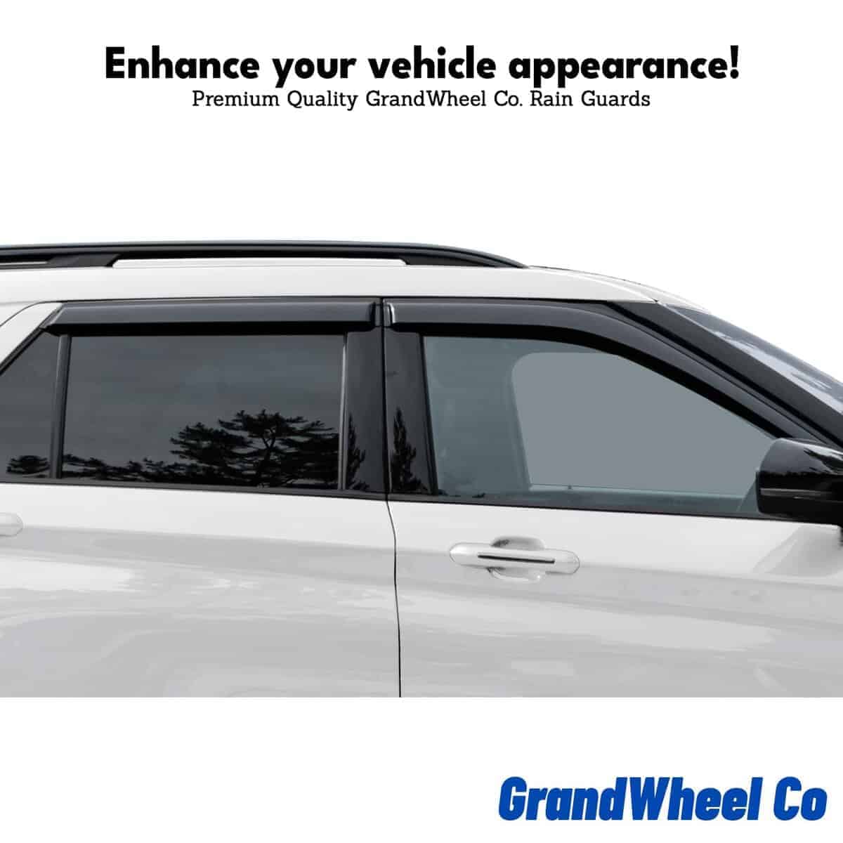 Deflectores de Ventana Visor Deflectores de Lluvia con - Imagen 5