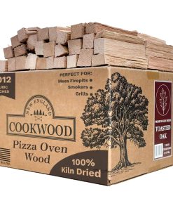 Leña para Cocinar Universal de Roble Tostado de 5 Pulgadas