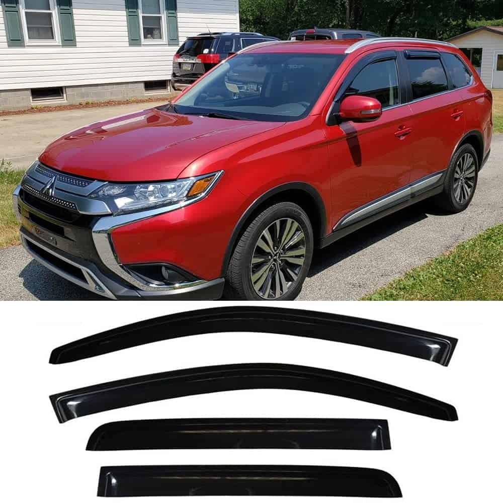 Kucaruce 94642 Deflectores para Ventanas Laterales, Juego