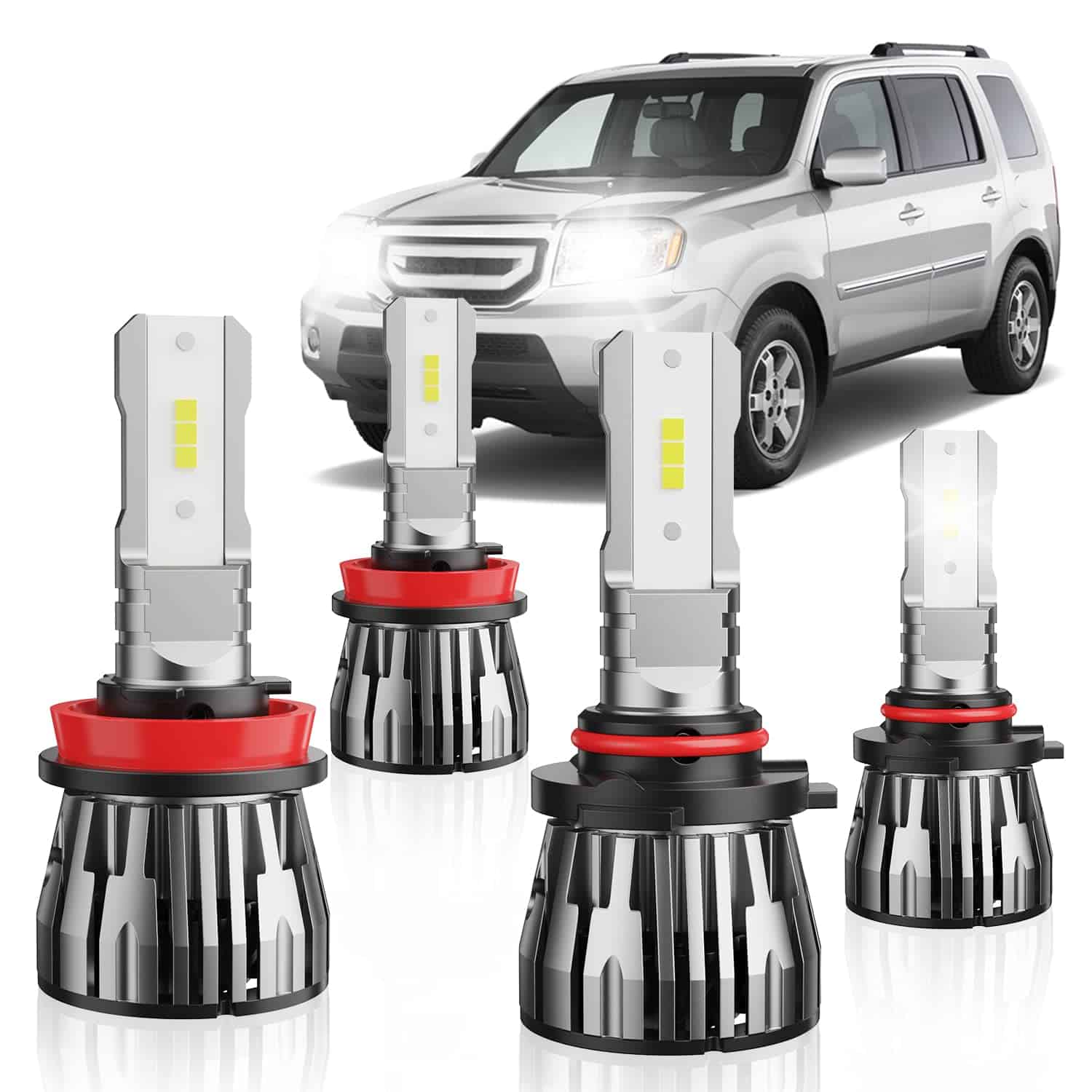 ETOILUMI 4PCS Bombillas de Niebla Compatible con Honda
