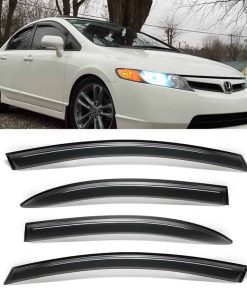 Deebior 94944 Deflectores de Ventana Lateral Visor Guardia