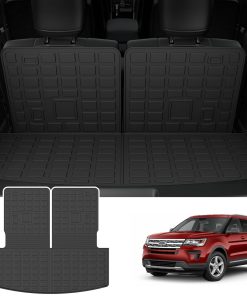 Tapete de Carga powoq para 6 y 7 Asientos Compatible con