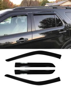Puermto 94293 Juego de 4 deflectores de viento para ventana