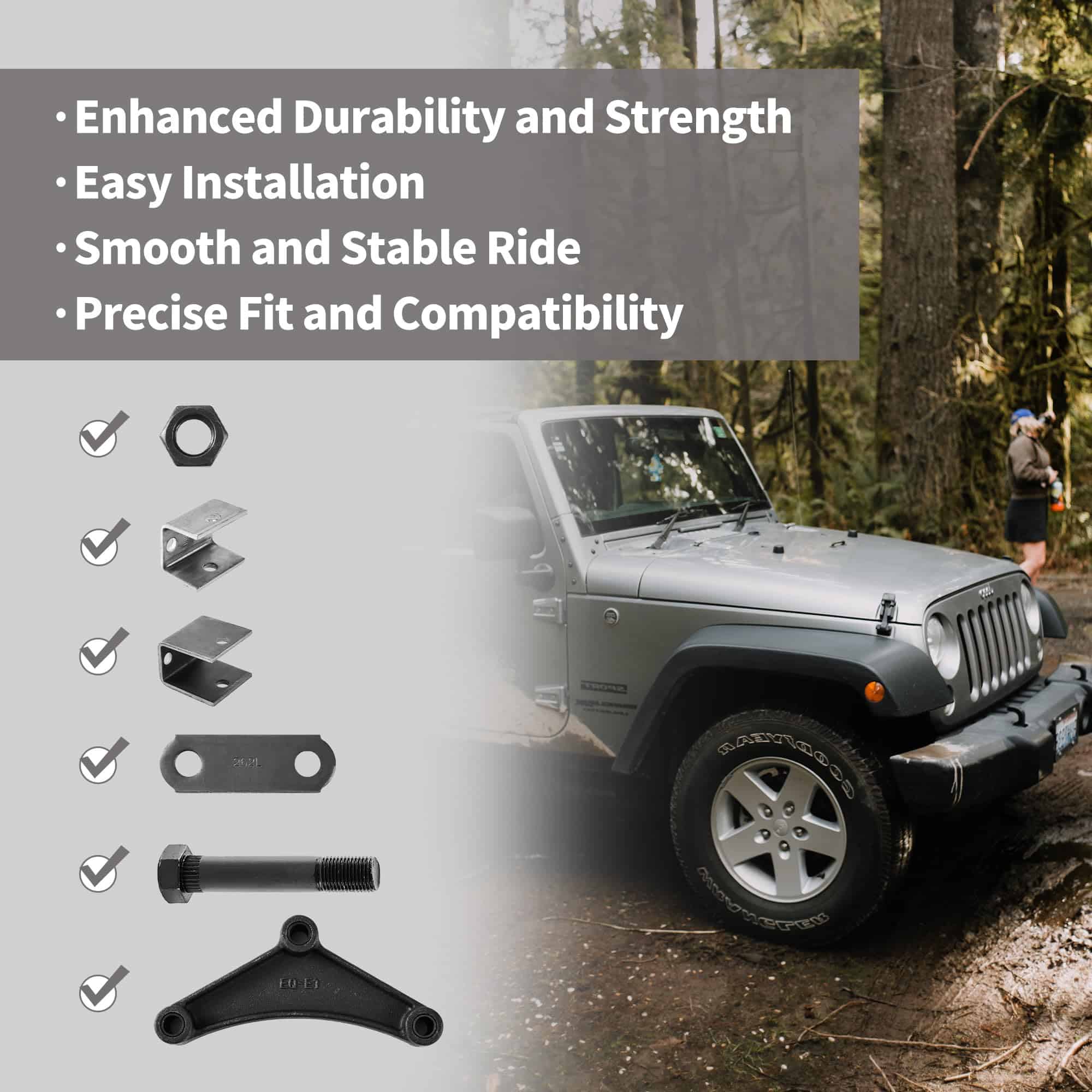 Lonffery 2 Paquetes 7-3/4 Kit de Montaje de Eje - Imagen 4