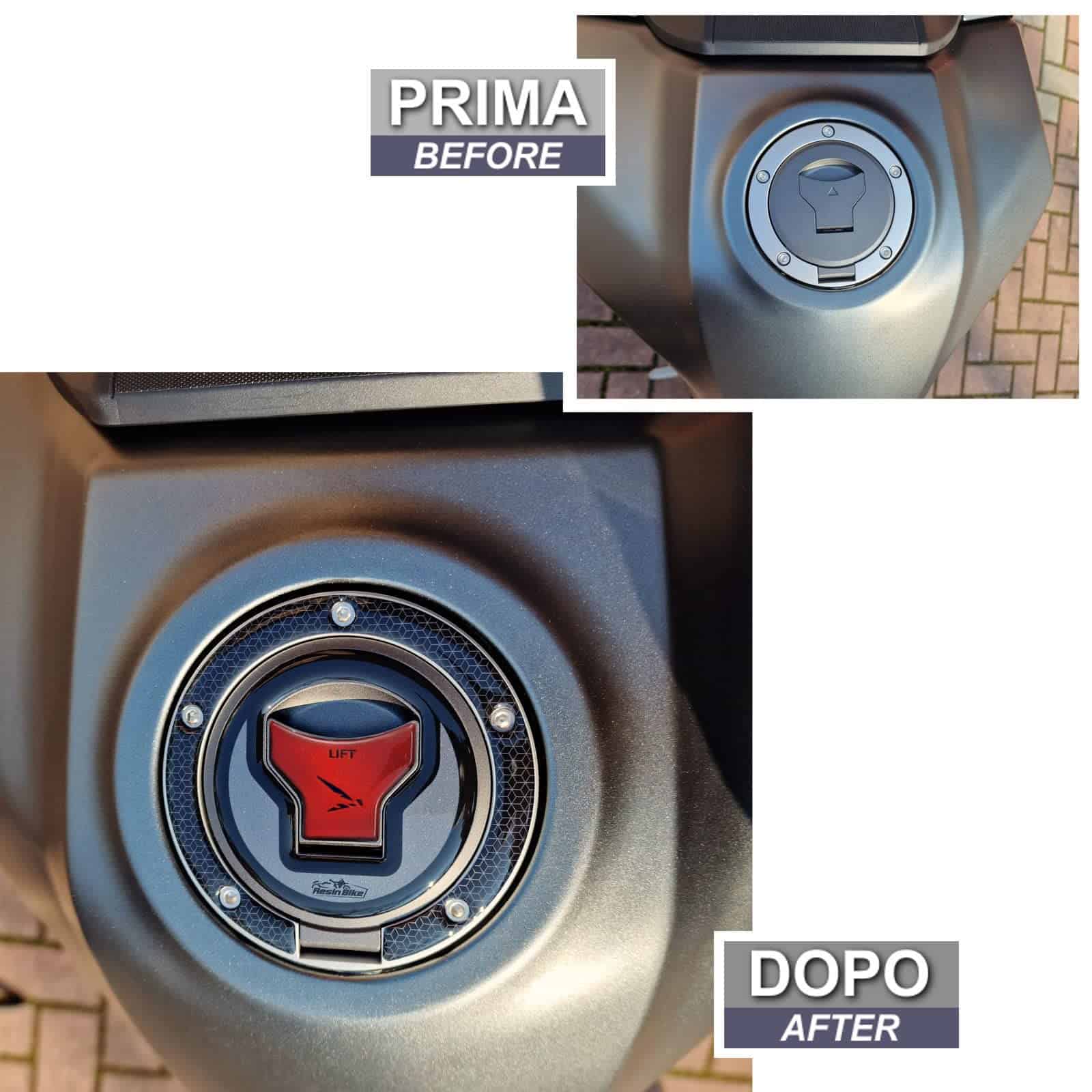 Calcomanías de moto 3D de resina compatibles con Honda - Imagen 4
