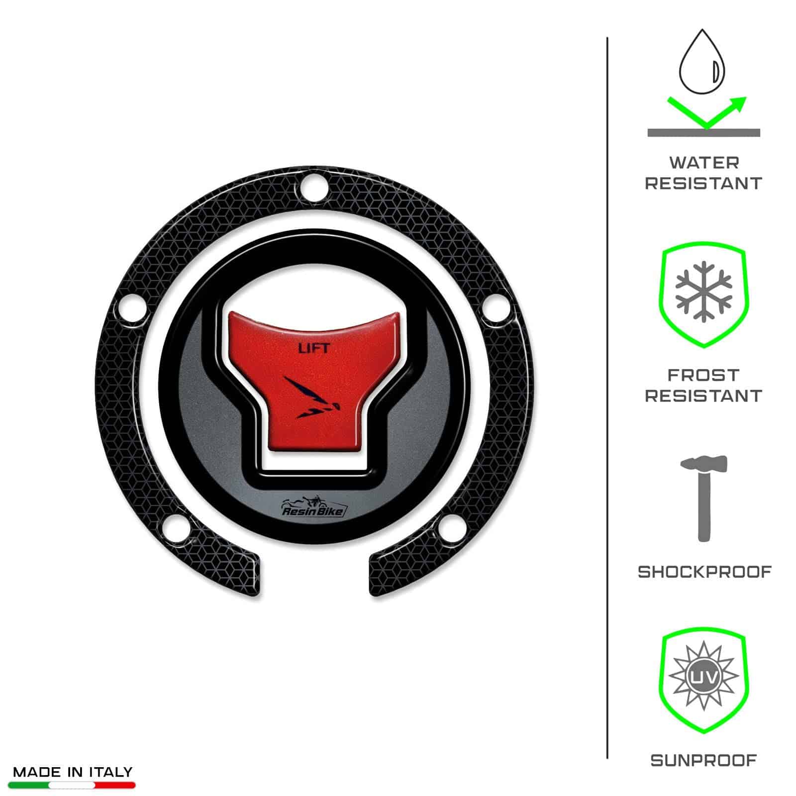 Calcomanías de moto 3D de resina compatibles con Honda - Imagen 8