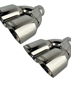 Punta de escape cuádruple escalonada de 4 pulgadas de