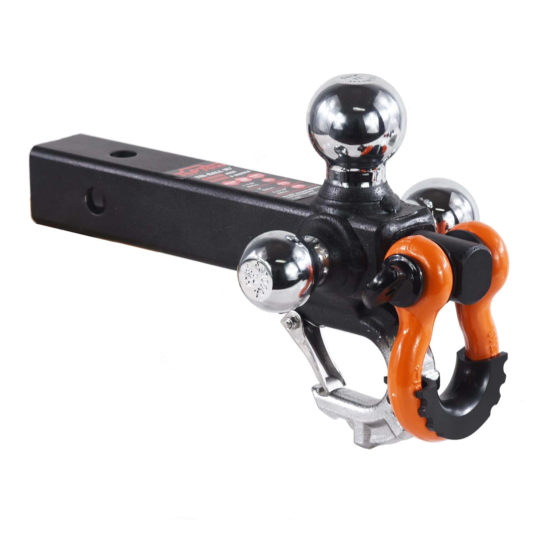 Enganche de remolque TOPTOW con grillete de recuperación