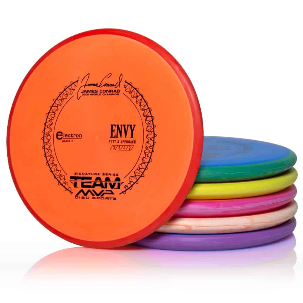 Paquete de 6 discos de golf Axiom Discs Electron Envy