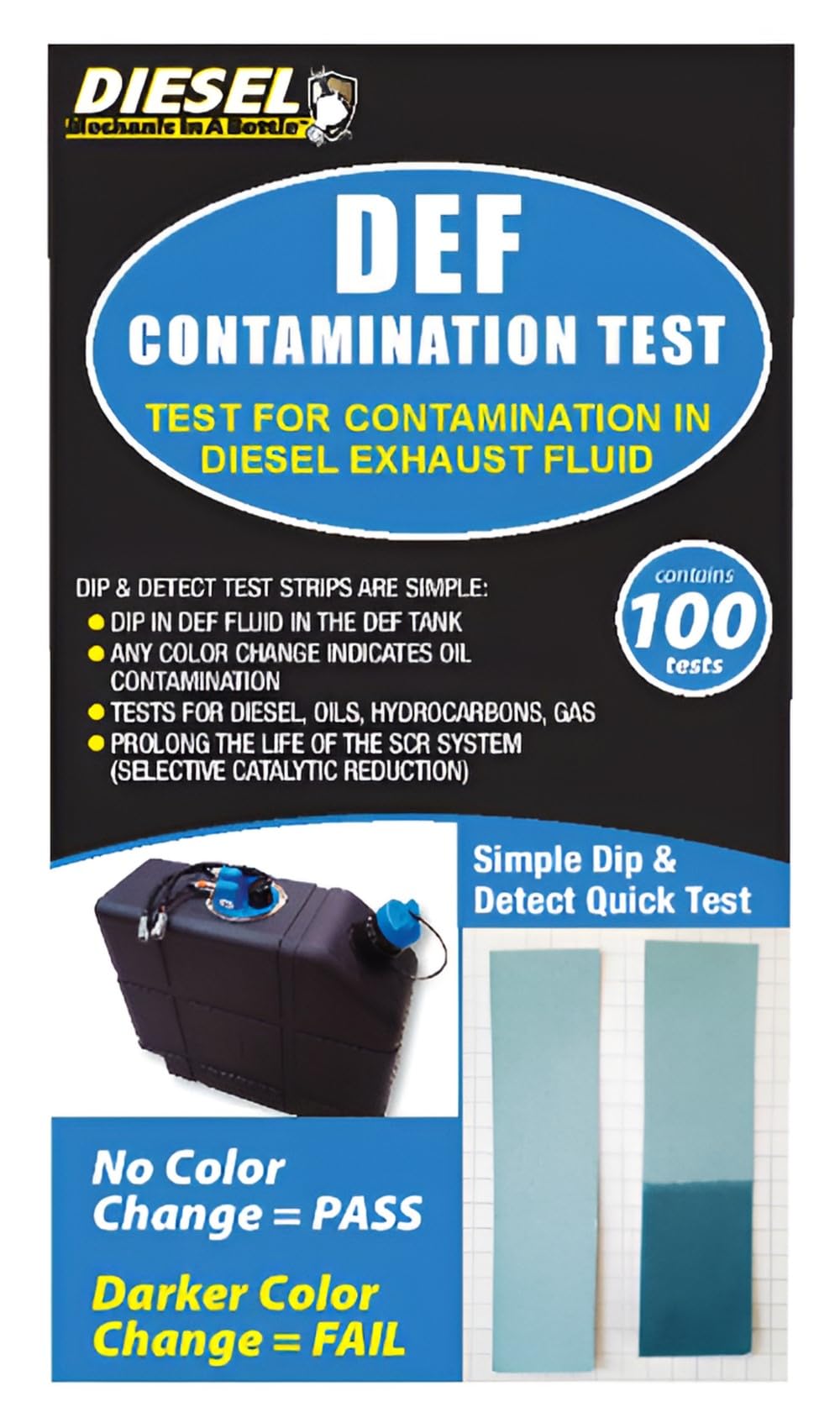 Tiras de Prueba de Contaminación de Diesel-Exhaust-Fluid - Imagen 4