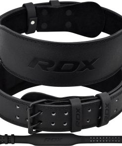 Cinturón de Levantamiento de Pesas para Gimnasio RDX, Cuero