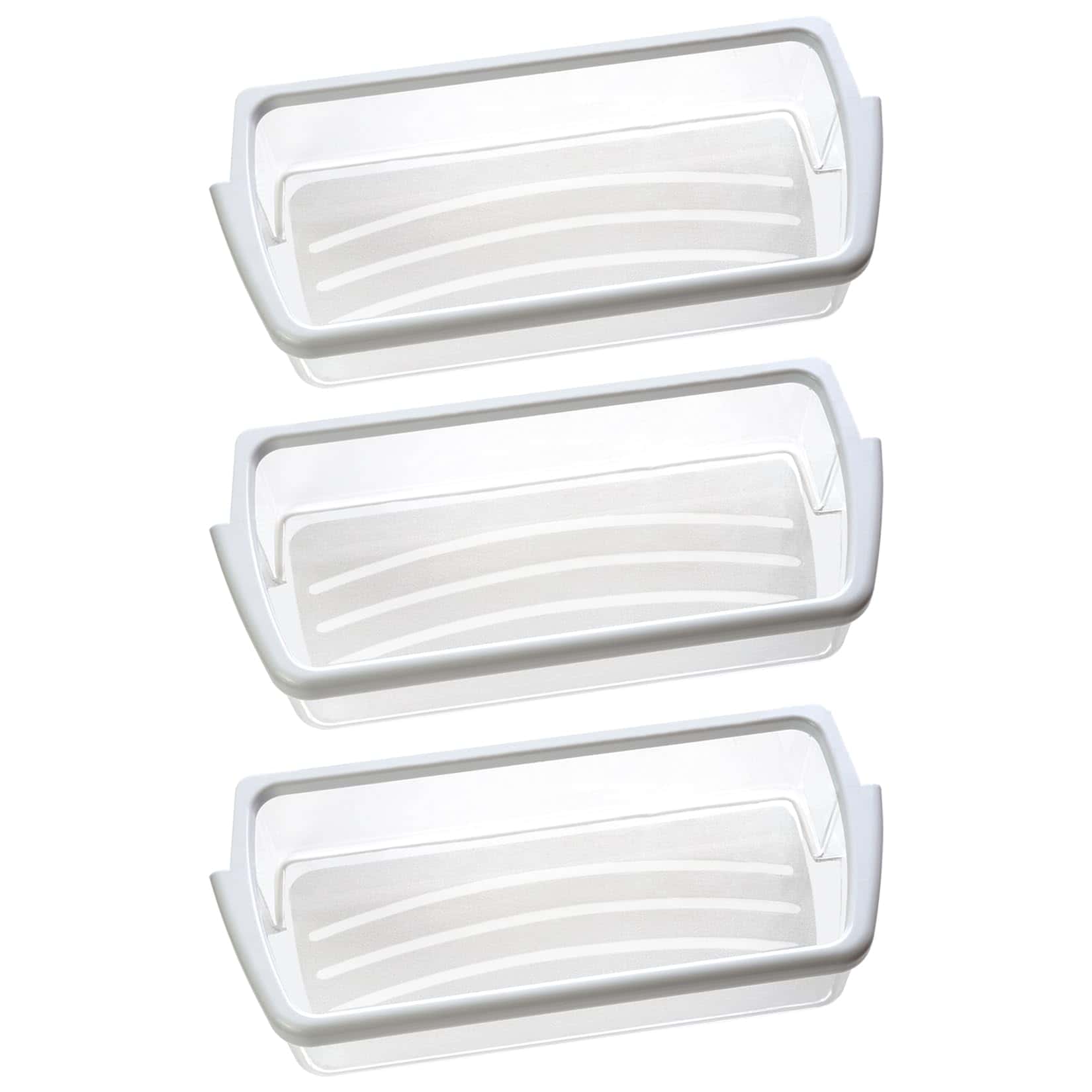 3 Packs W10321304 Refrigerator Door Shelf Bin por SupHomie