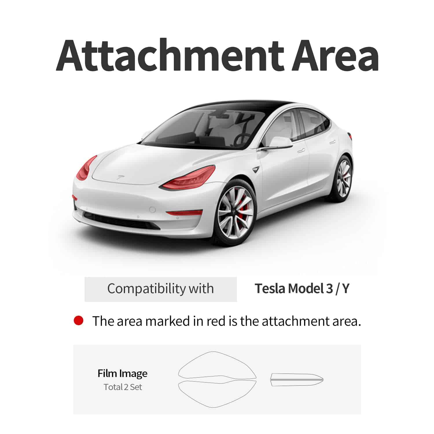 Película de protección contra rasguños Skoko para Tesla - Imagen 3