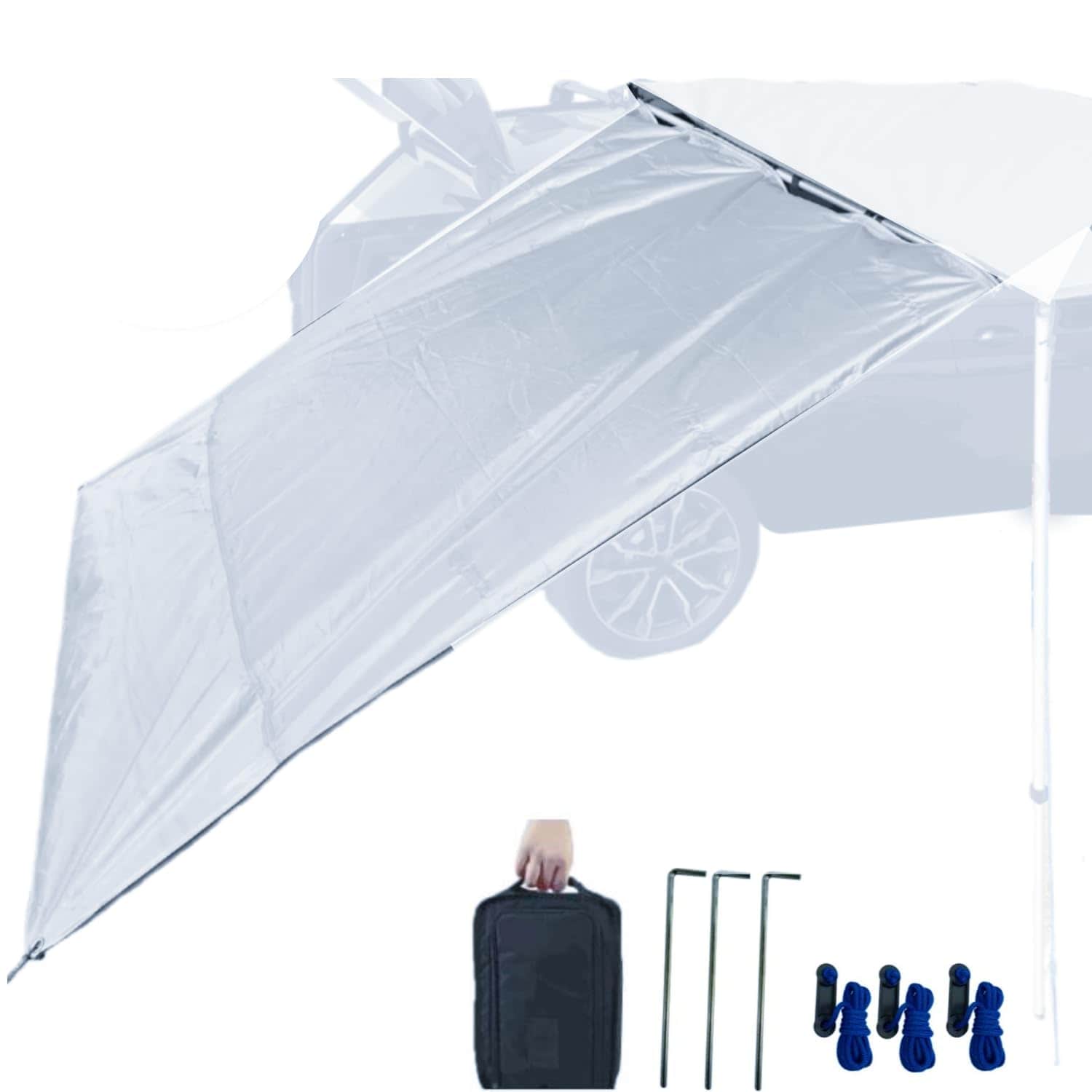 Pared lateral impermeable para toldo de coche DANCHEL