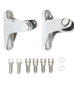 Kit de Montaje de Reposapiés Traseros de Moto de Acero