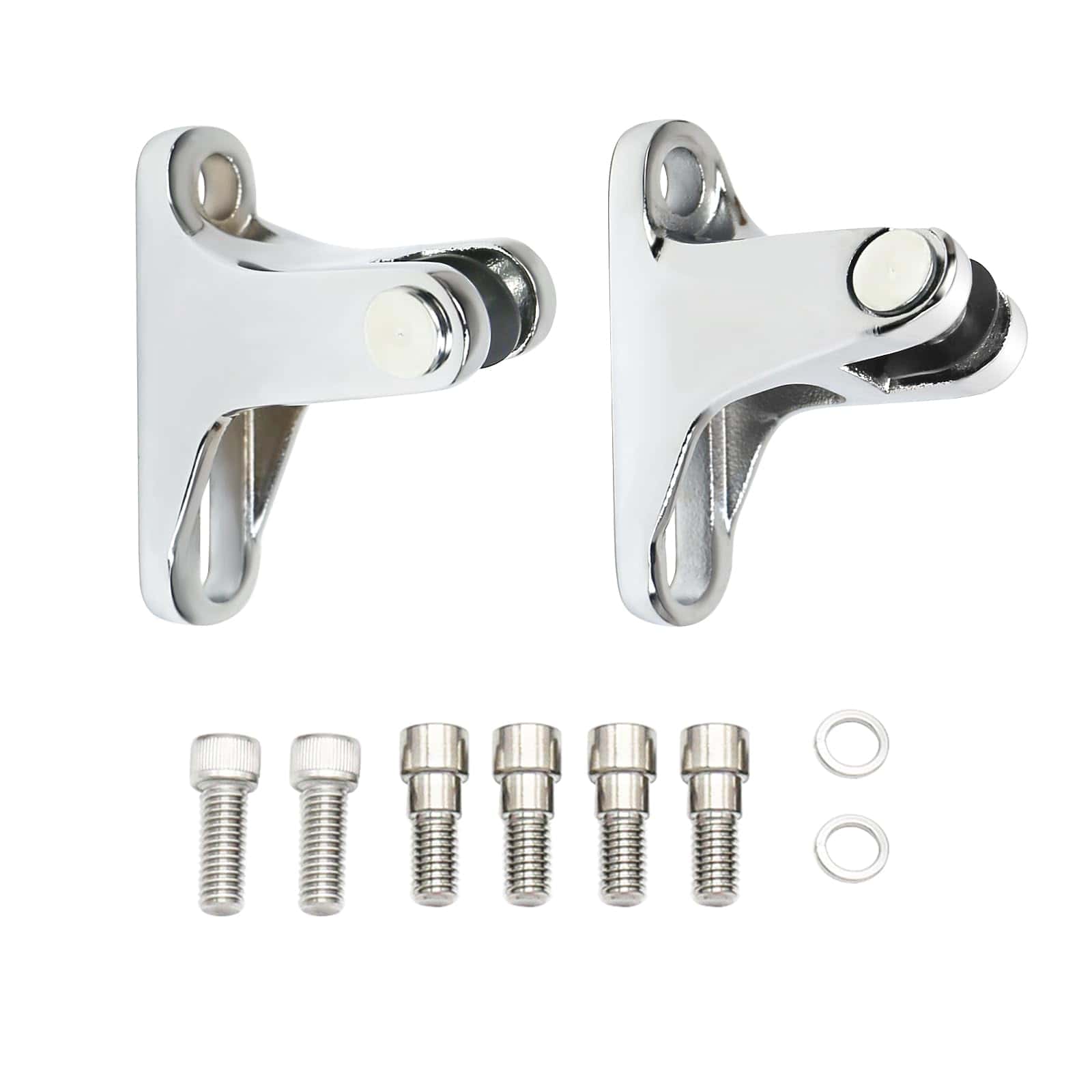 Kit de Montaje de Reposapiés Traseros de Moto de Acero