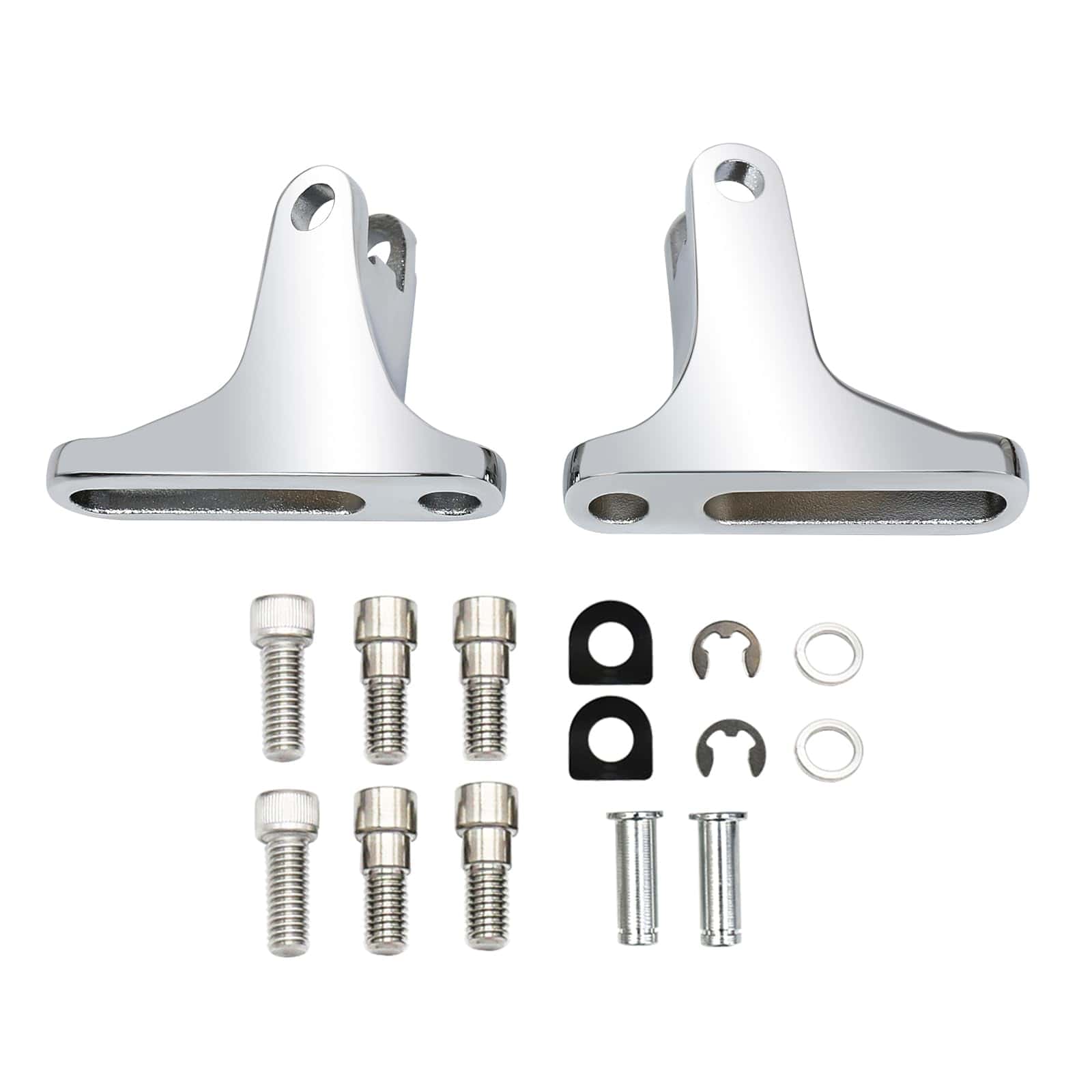 Kit de Montaje de Reposapiés Traseros de Moto de Acero - Imagen 7