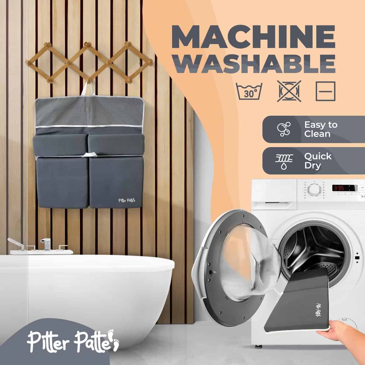 Set de Rodillera y Reposabrazos de Baño para Bebés de - Imagen 6