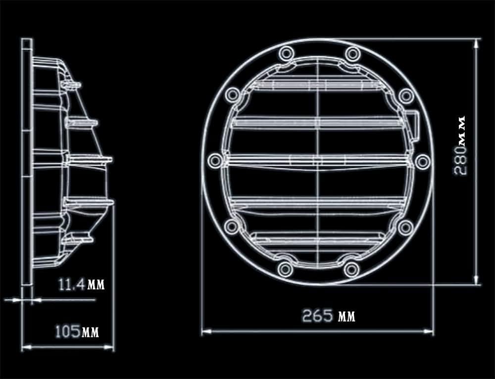 Cubierta Diferencial Nueva 8.5" & 8.6" Ring Gear DIff 10 - Imagen 5