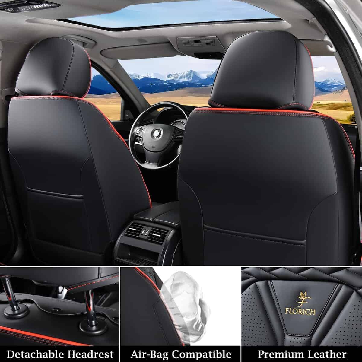 Cubiertas de Asientos de Cuero FLORICH, Juego Completo de - Imagen 5