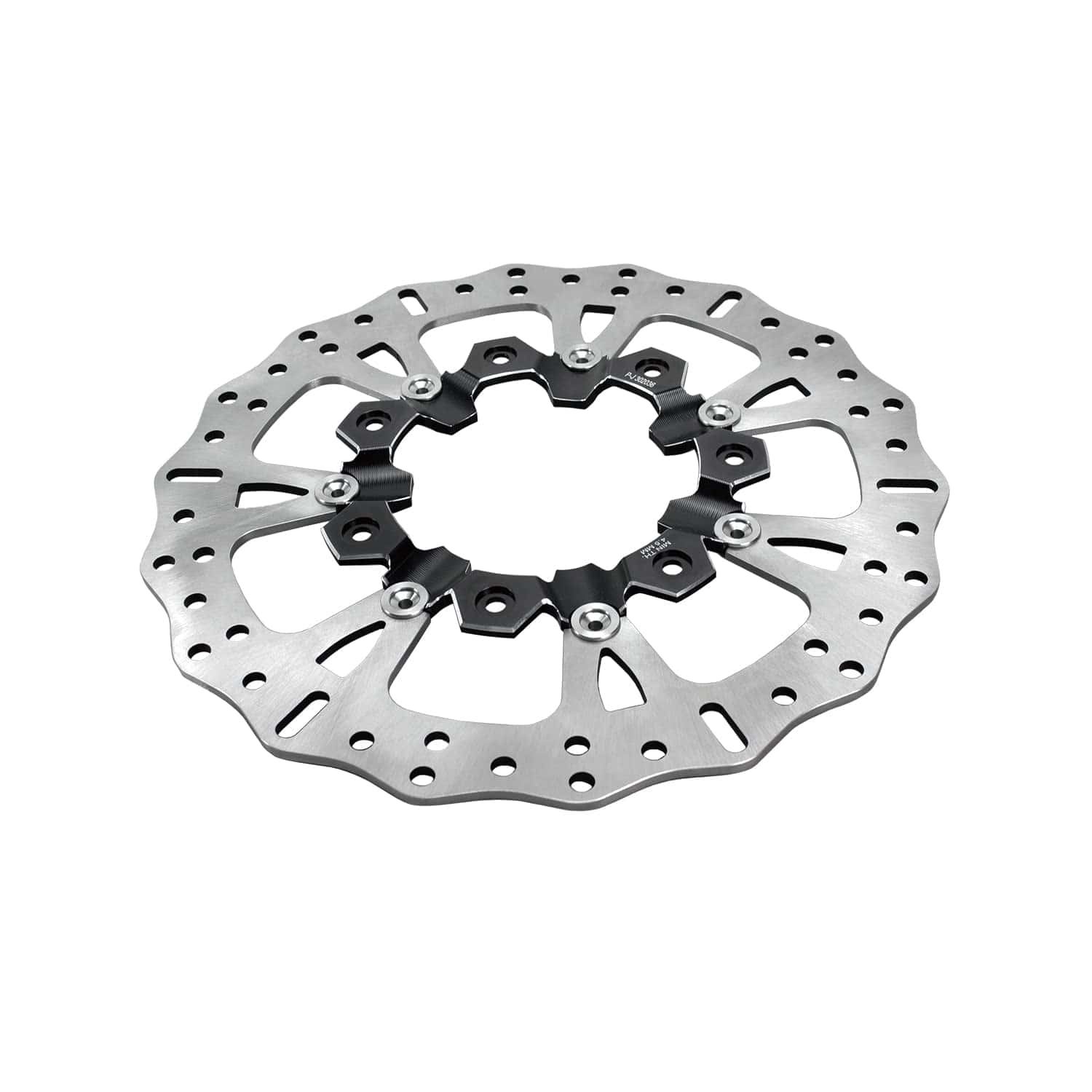 POWER JAMES 14" Big Floating Front Brake Rotors para Harley - Imagen 5