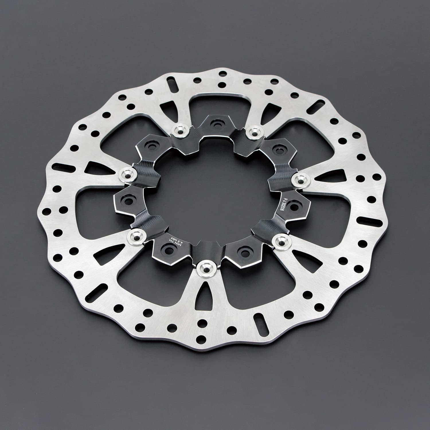 POWER JAMES 14" Big Floating Front Brake Rotors para Harley - Imagen 6