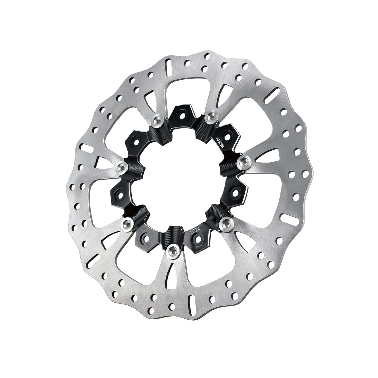 POWER JAMES 14" Big Floating Front Brake Rotors para Harley - Imagen 4