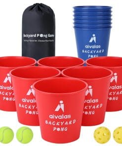 Juegos de Patio Aivalas, Set de Juegos Gigantes con 12