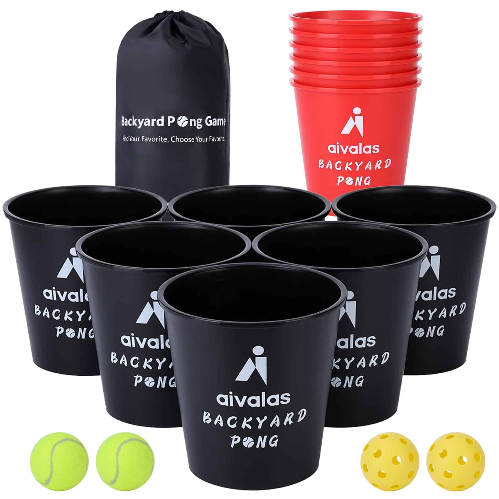 Juegos al Aire Libre Aivalas Yard Pong, Juego Gigante con
