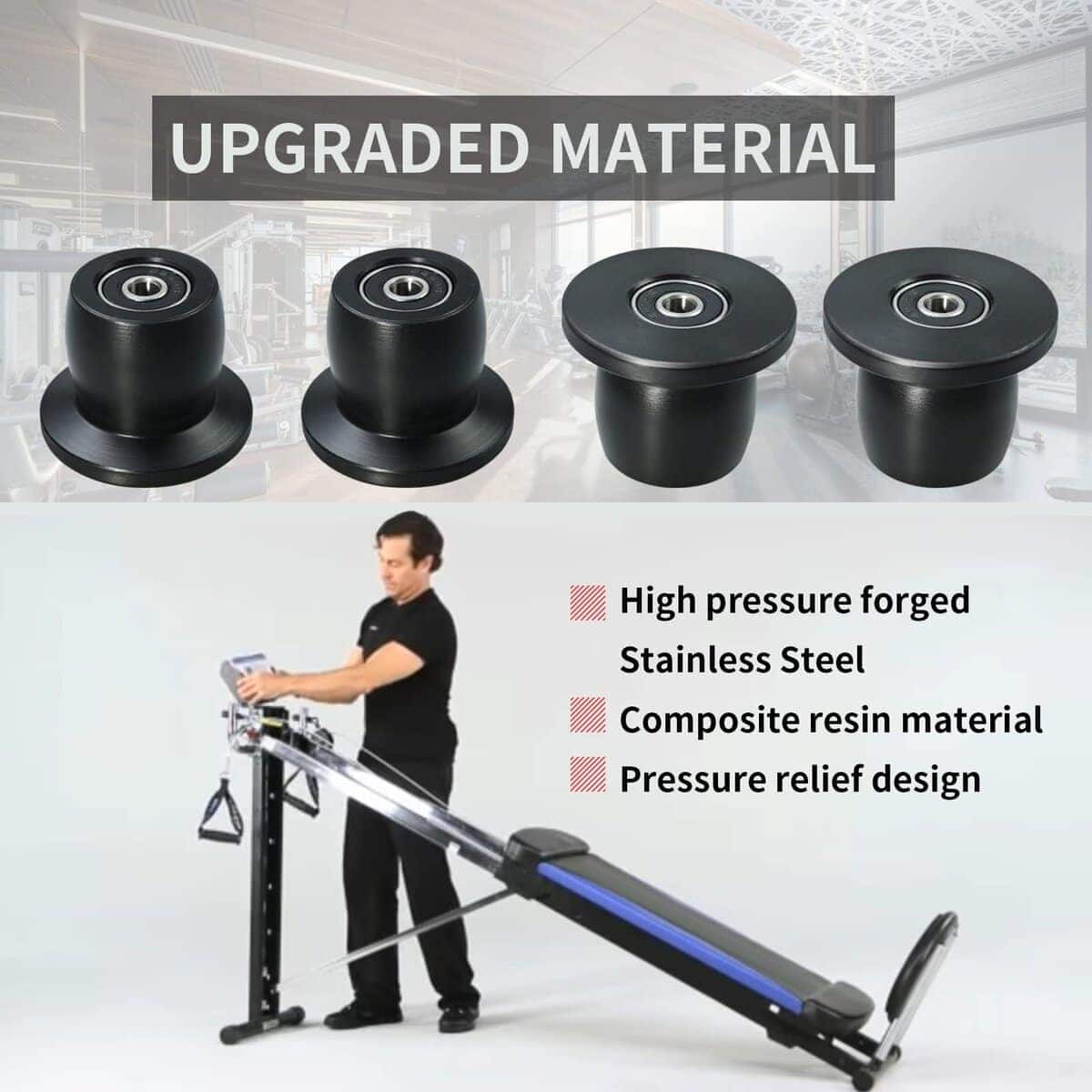 Vsttar Qty.4 Ruedas/Monitores de Mecanizados Compatibles - Imagen 6