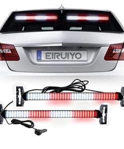 EIRUIYO 2 en 1 Luces de Policía de Emergencia Destellos